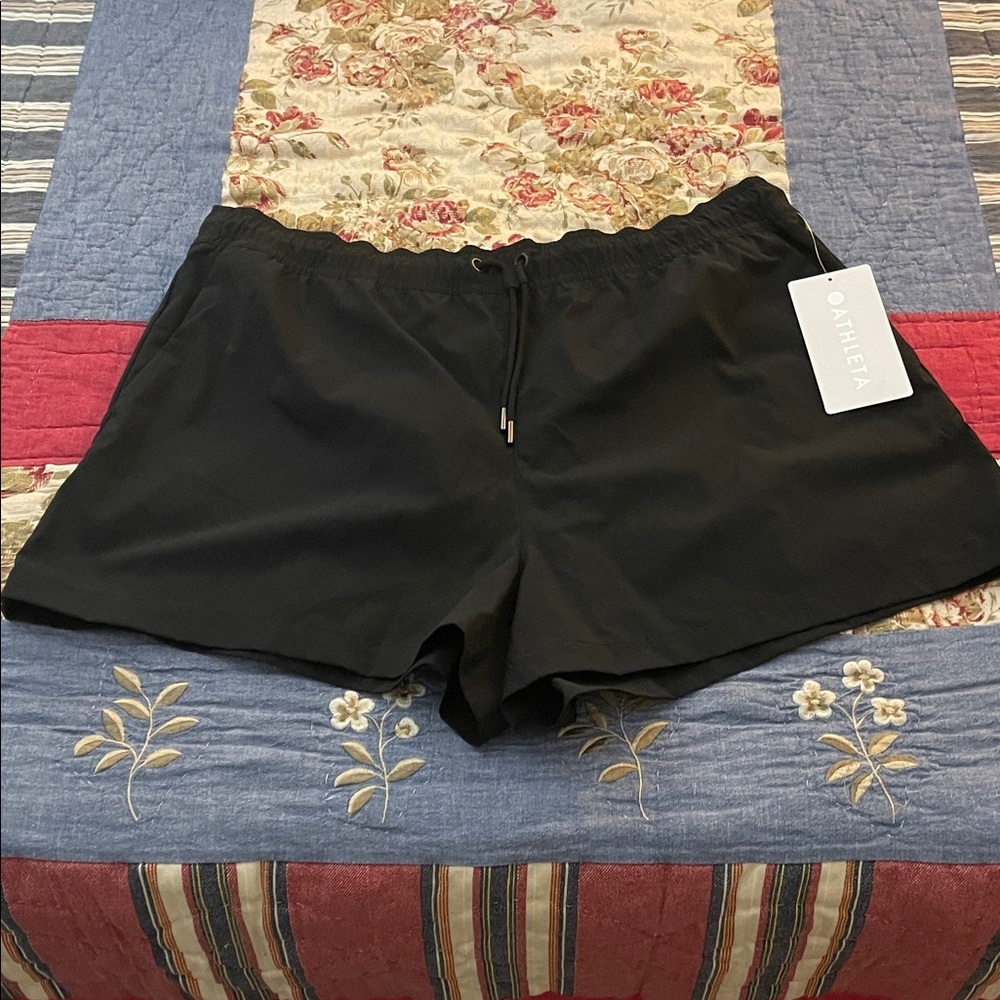 Athleta Black Athletic Shorts